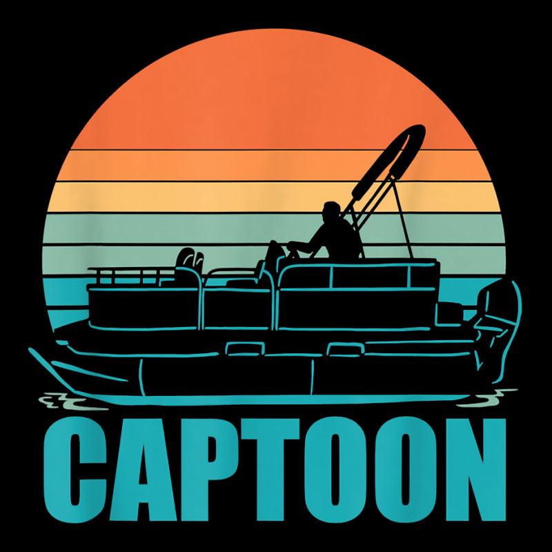 Funny Boating Captoon Pontoon Tritoon Captain Pontoon Boat T Shirt Zipper Hoodie | Artistshot