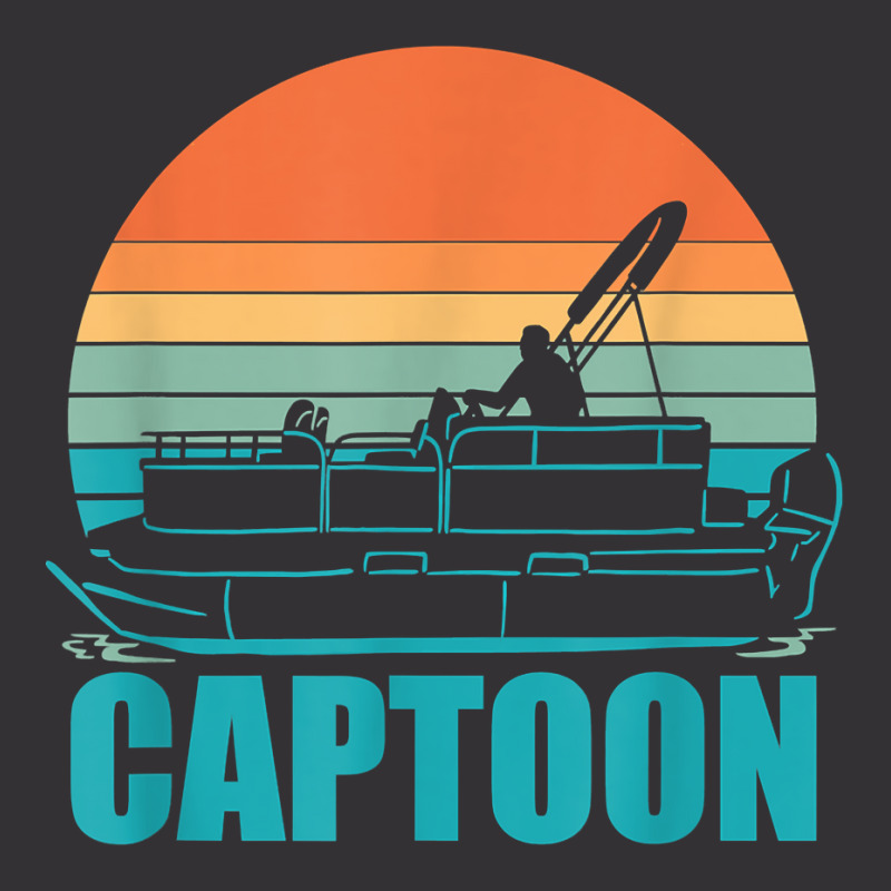 Funny Boating Captoon Pontoon Tritoon Captain Pontoon Boat T Shirt Vintage Hoodie And Short Set | Artistshot