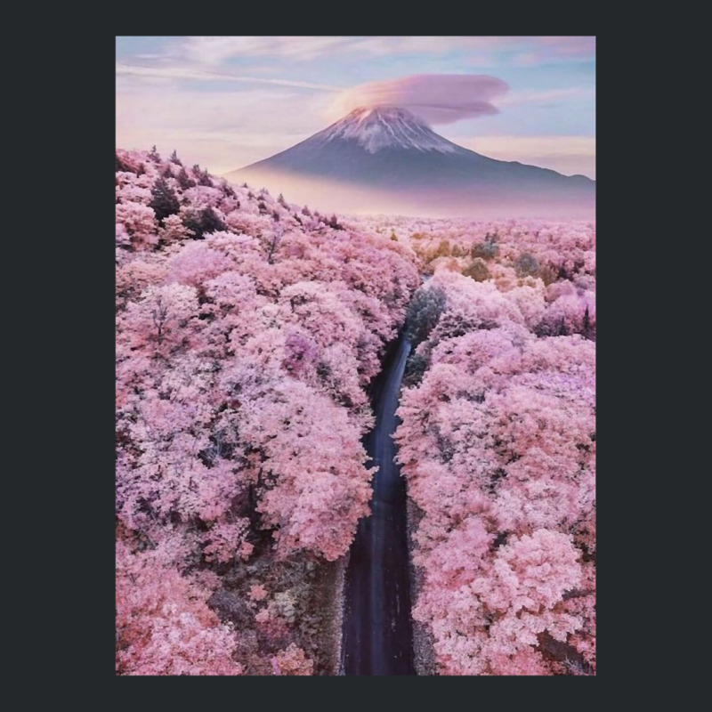 Cherry Blossoms Landscape In Japan Aesthetic Crewneck Sweatshirt | Artistshot