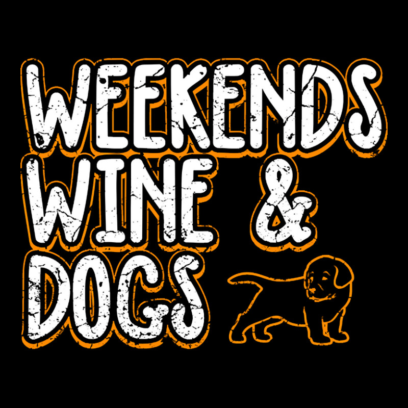 Limited Edition Weekends Wine Dogs Adjustable Cap | Artistshot