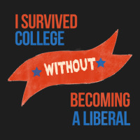 College Graduate Republican Trump Supporter Patriotically Classic T-shirt | Artistshot