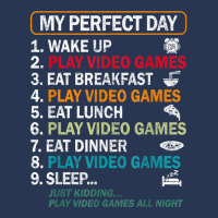 My Perfect Day Video Games T Shirt Funny Gamer Gift Boys Men T Shirt Men Denim Jacket | Artistshot