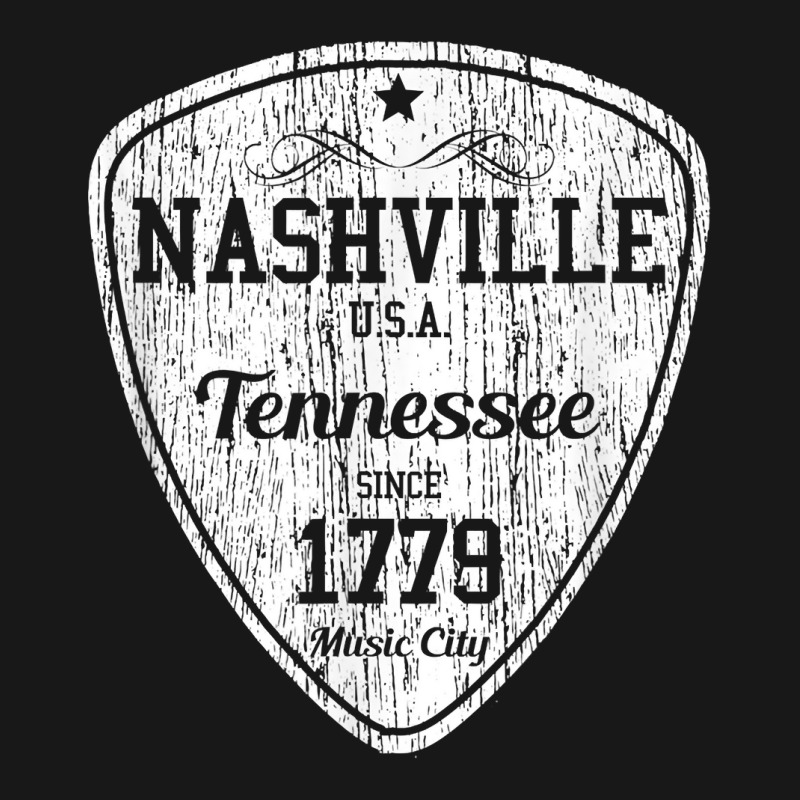 Nashville T Shirt Country Music City Guitar Pick Tee Gift T Shirt Flannel Shirt | Artistshot