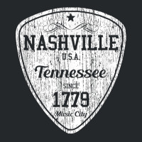 Nashville T Shirt Country Music City Guitar Pick Tee Gift T Shirt Crewneck Sweatshirt | Artistshot