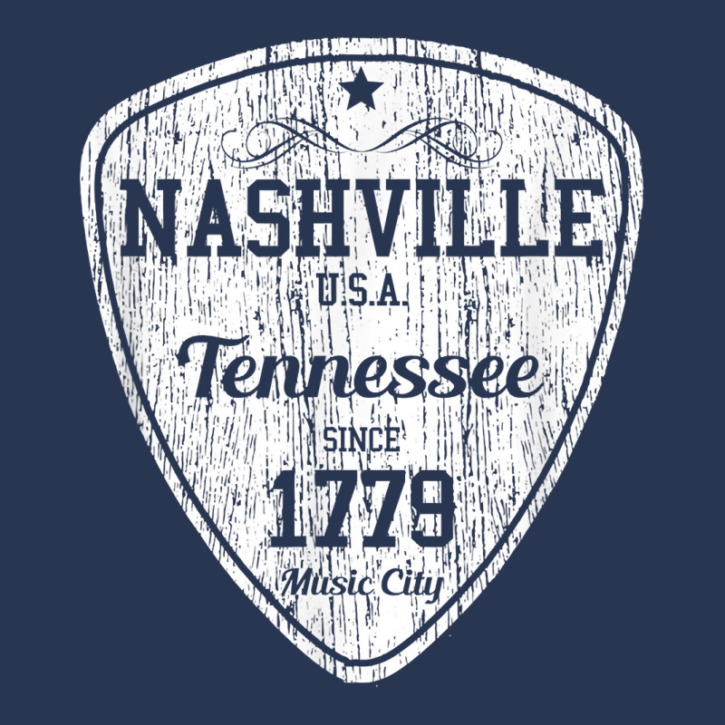 Nashville T Shirt Country Music City Guitar Pick Tee Gift T Shirt Men Denim Jacket | Artistshot