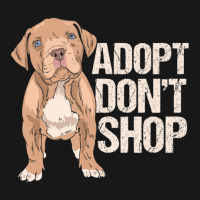 Limited Edition Adopt Don't Shop I Rescue Dogs Dog Rescuer Adoption Flannel Shirt | Artistshot