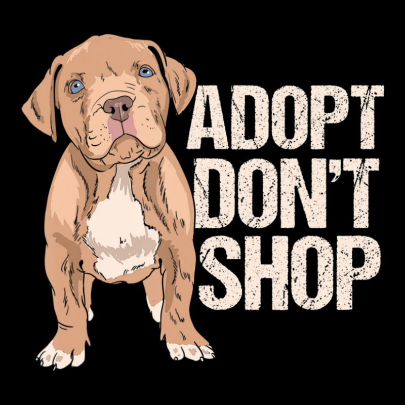 Limited Edition Adopt Don't Shop I Rescue Dogs Dog Rescuer Adoption Maternity Scoop Neck T-shirt by michealyoungerlk01 | Artistshot