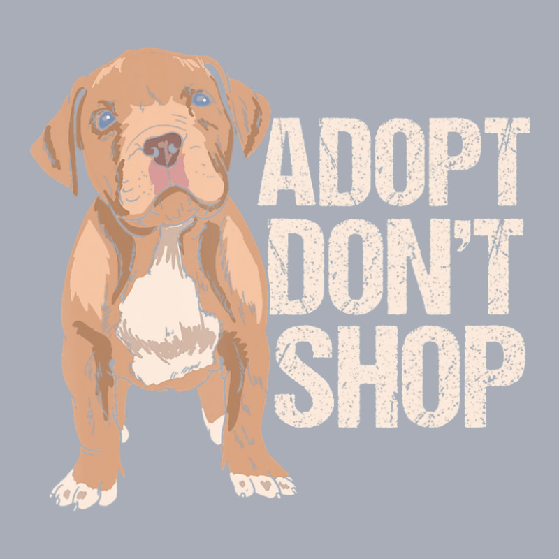 Limited Edition Adopt Don't Shop I Rescue Dogs Dog Rescuer Adoption Tank Dress by michealyoungerlk01 | Artistshot