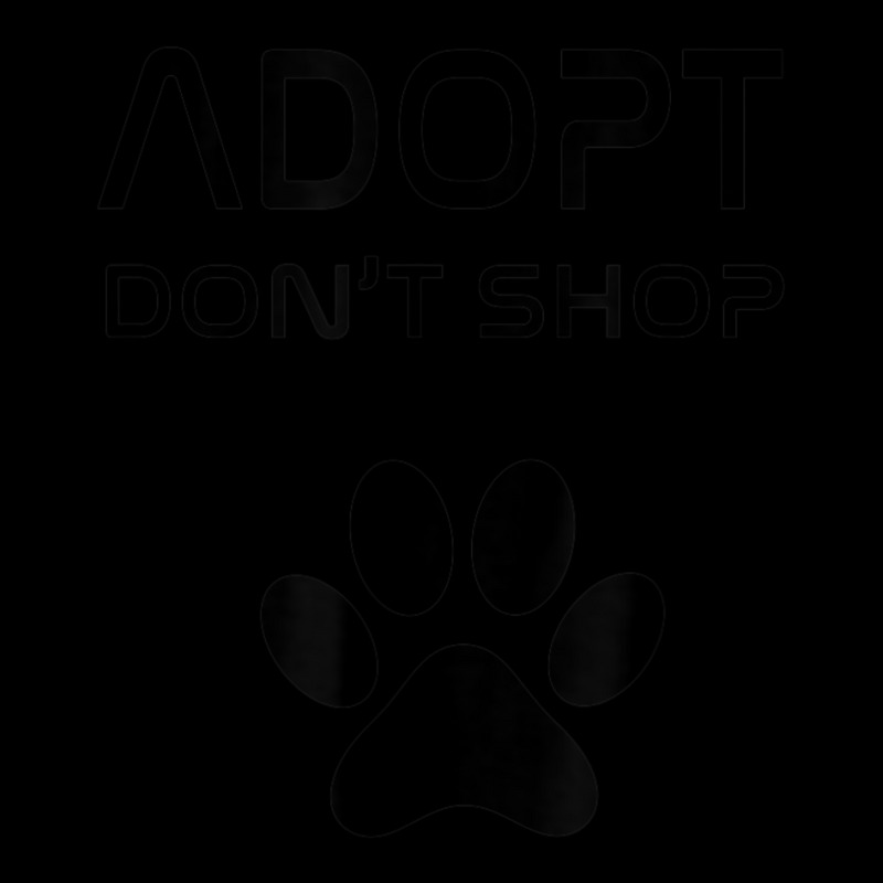 Trending Adopt Don't Shop Paws For Pet Lovers Youth Zipper Hoodie by michealyoungerlk01 | Artistshot