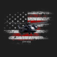 Trending Ch-53 Sea Stallion Helicopter Veteran Us Flag Veterans Day Classic T-shirt | Artistshot