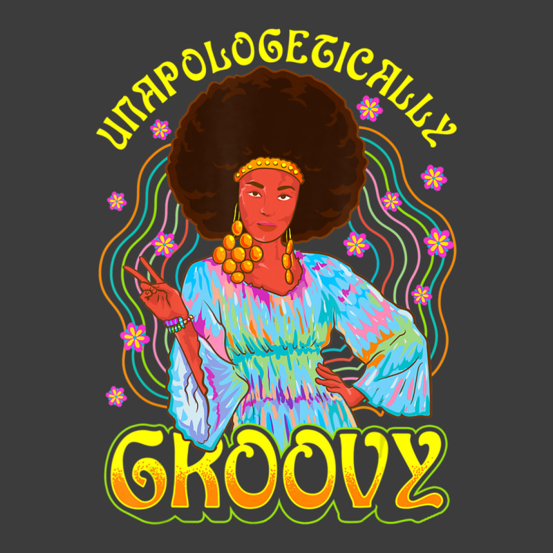 Limited Edition Unapologetically Groovy Black 70s Dance Party Peace Men's Polo Shirt | Artistshot