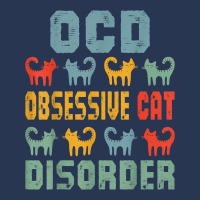 Ocd Obsessive Cat Disorder Funny Cat Lover Gift T Shirt Men Denim Jacket | Artistshot