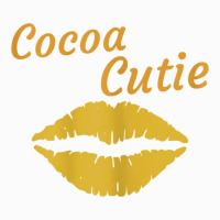 Womens Cocoa Cutie Sexy Gold Lips Cute Melanin Coffee Mug | Artistshot