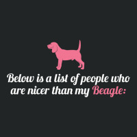 Below Is List Of People Who Are Nicer Than My Beagle Duffel Bag | Artistshot