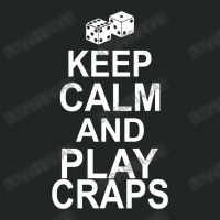 Keep Calm And Play Craps Duffel Bag | Artistshot