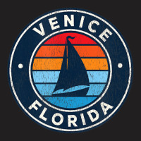 Trending Venice Florida Fl Vintage Sailboat Retro 70s T-shirt | Artistshot