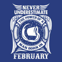 Never Underestimate The Power Of A Man Born In February Duffel Bag | Artistshot