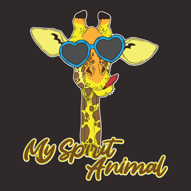 Hot Trend Giraffes Are My Spirit Animal Racerback Tank by Ledford Leslie | Artistshot