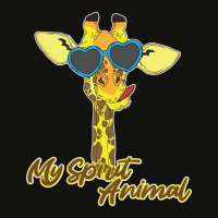 Hot Trend Giraffes Are My Spirit Animal Scorecard Crop Tee | Artistshot