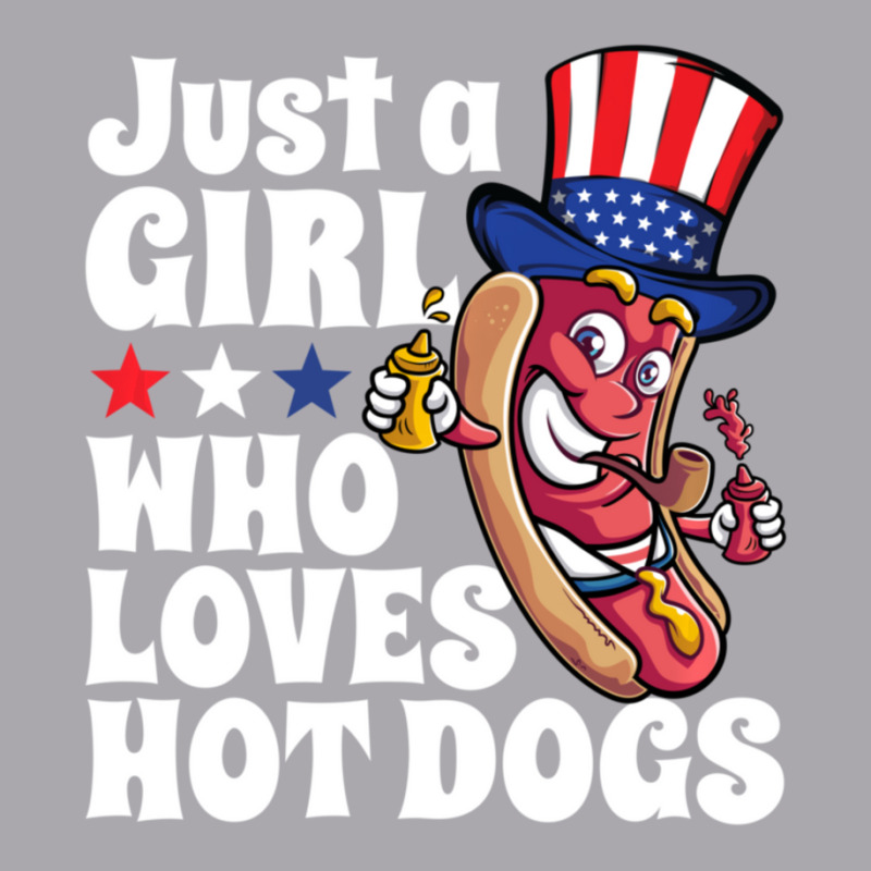 Hot Trend Just A Girl Who Loves Hot Dogs Usa Funny Hot Youth 3/4 Sleeve | Artistshot