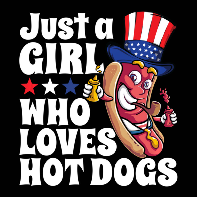 Hot Trend Just A Girl Who Loves Hot Dogs Usa Funny Hot Toddler 3/4 Sleeve Tee | Artistshot