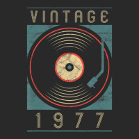 Limited Edition Vintage 1977 Birthday Vinyl Retro Turntable Dj Printed Hat | Artistshot