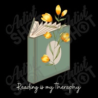 Trending Reading Is My Theraphy 104 Zipper Hoodie | Artistshot