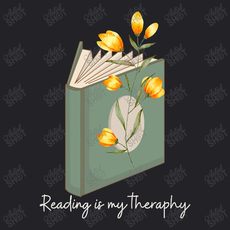 Trending Reading Is My Theraphy 104 Youth Tee by macklinsampson | Artistshot