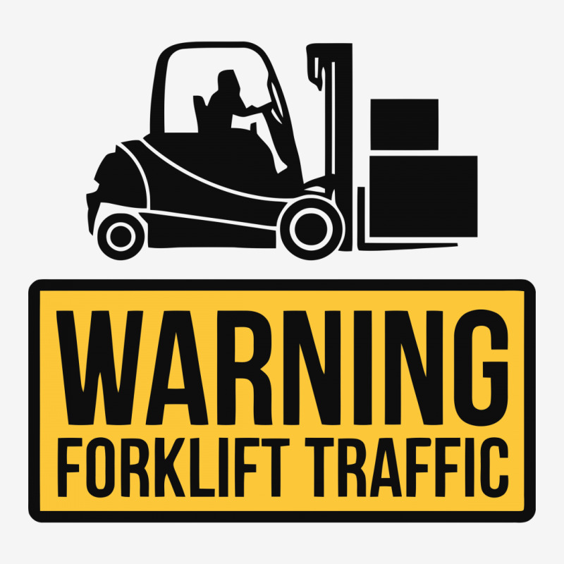 Warning Forklift Traffic Baby Bibs by BON T-SHIRT | Artistshot