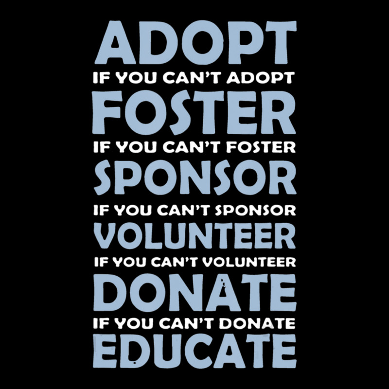 Hot Trend Adopt Foster Sponsor Donate Educate Animal Rescue Pocket T-Shirt by michealyoungerlk01 | Artistshot