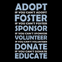 Hot Trend Adopt Foster Sponsor Donate Educate Animal Rescue V-neck Tee | Artistshot