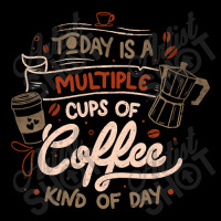 Limited Edition Today Is A Multiple Cups Of Coffee Kind Of Day - Funny Fleece Short | Artistshot