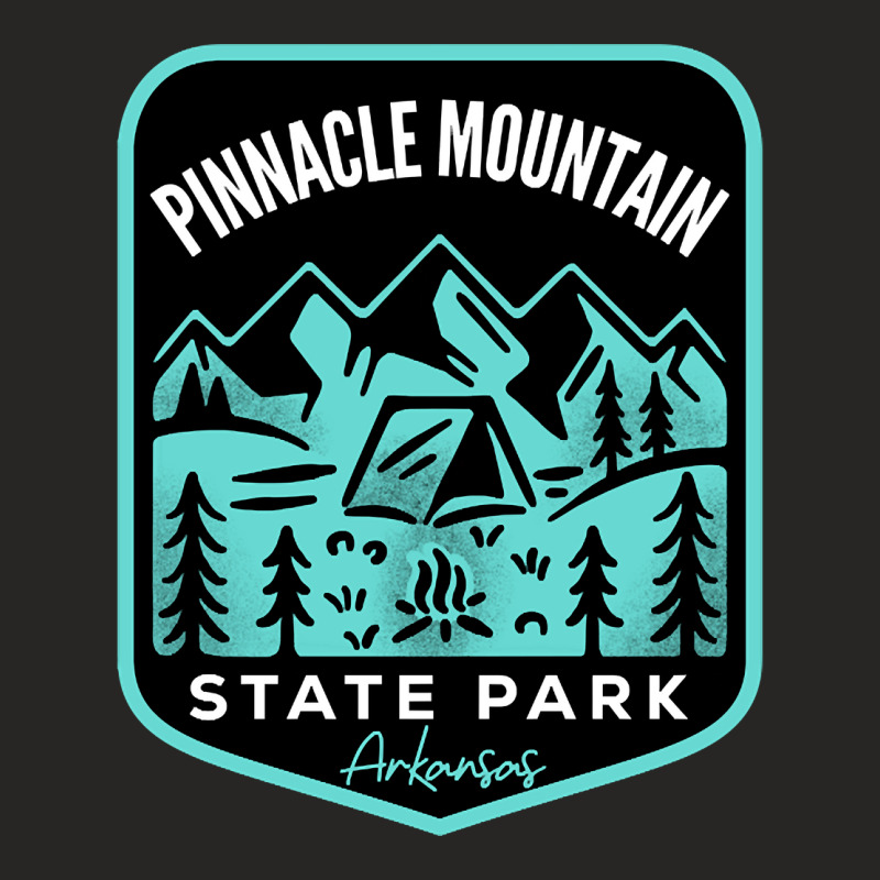 Trending Pinnacle Mountain State Park Arkansas Ladies Fitted T-Shirt by greggjvandervor | Artistshot