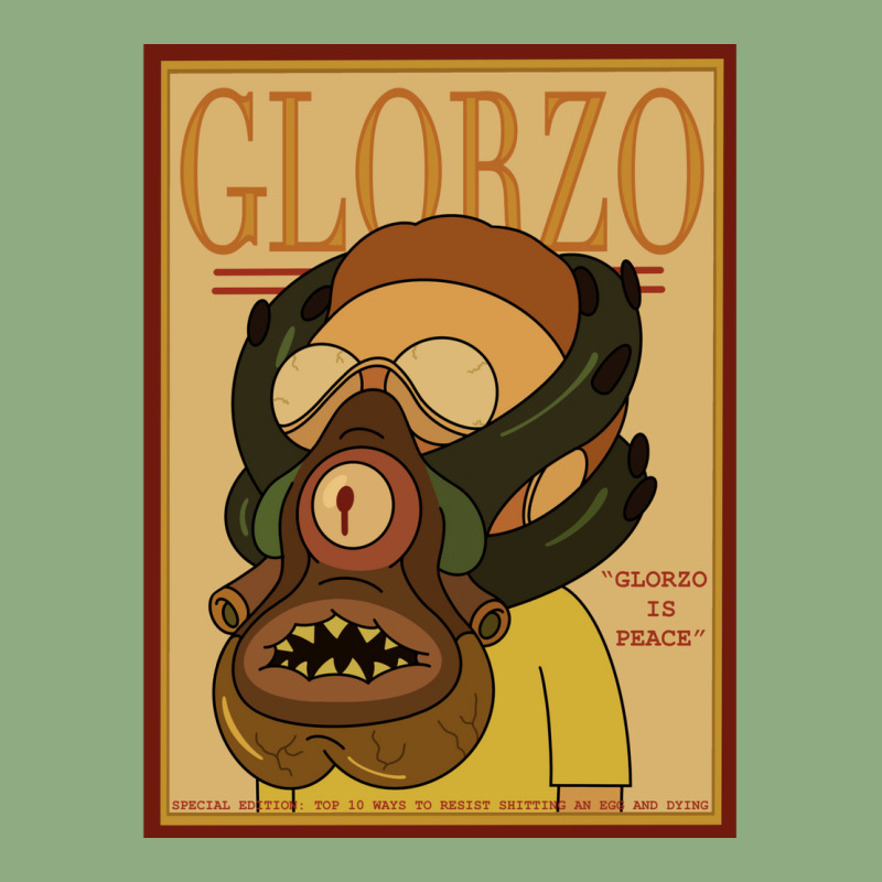 Glorzo Magazine   Retro Oval Patch | Artistshot