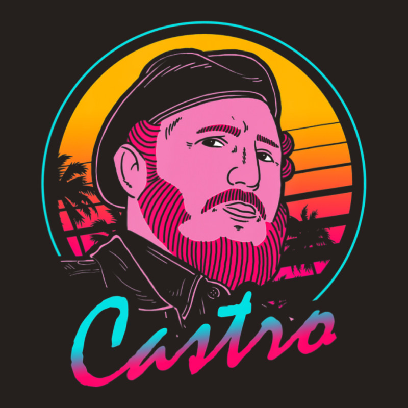 Limited Edition Fidel Castro 80s Retro Vintage Tank Top by haodinhvan1 | Artistshot