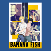 Banana Fish Poster Blue T-shirt | Artistshot