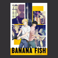 Banana Fish Poster Blue Vintage Short | Artistshot