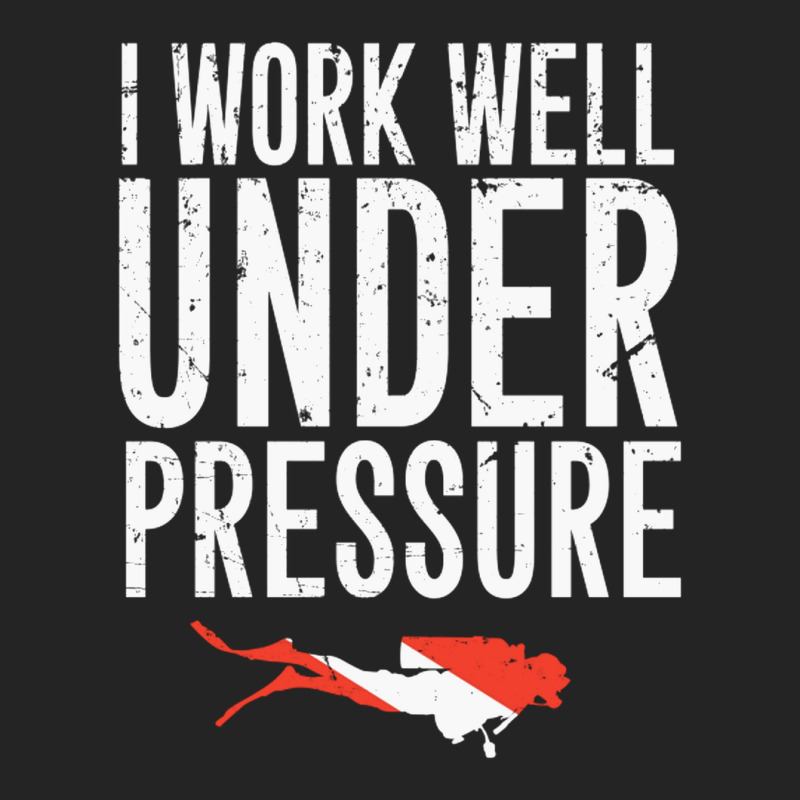 I Work Well Under Pressure 3/4 Sleeve Shirt by ClarityDade | Artistshot