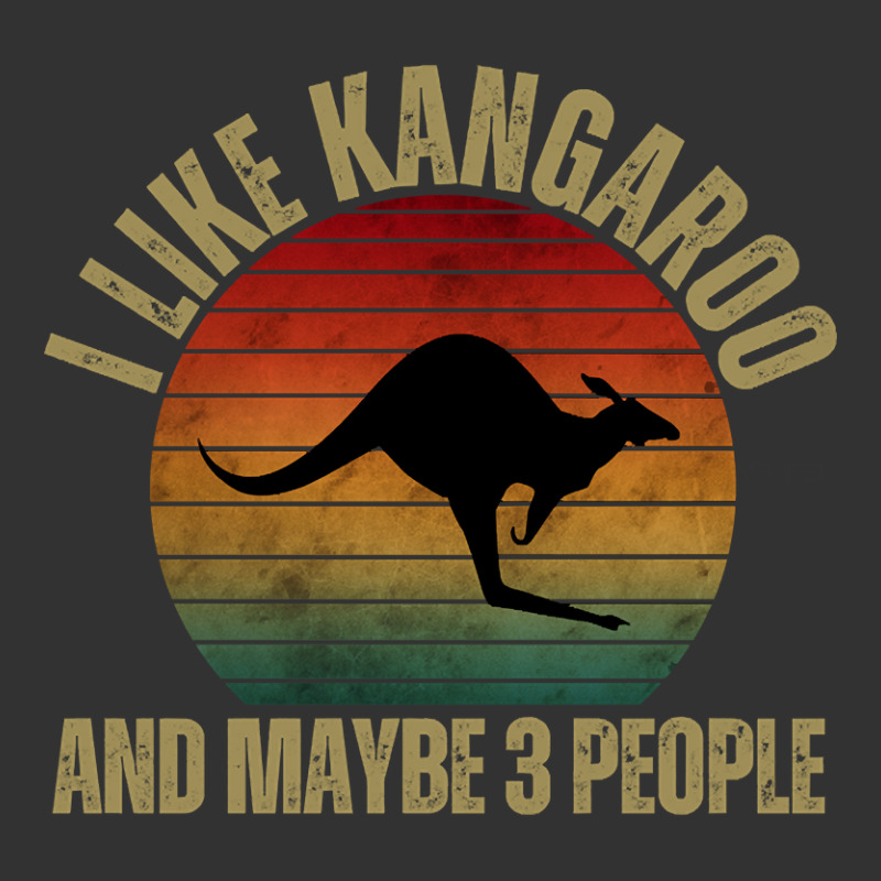 Limited Edition I Like Kangaroo And Maybe 3 People Vintage Animals Baby Bodysuit | Artistshot