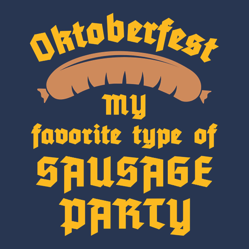 Limited Edition Oktoberfest Shirt - My Favorite Type Of Sausage Party Ladies Denim Jacket by fenderbendable | Artistshot