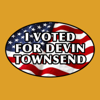 I Voted For Devin Townsend Funny United States Election Design For Str T-shirt | Artistshot