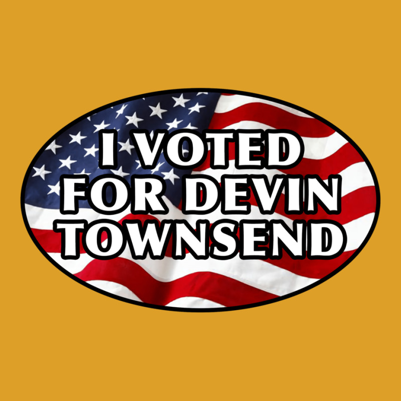 I Voted For Devin Townsend Funny United States Election Design For Str T-shirt | Artistshot