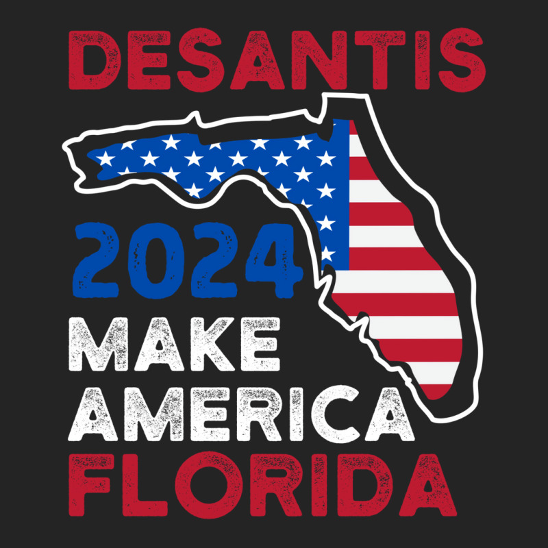 Desantis 2024 Make America Florida Vote Republican President Ron Desan 3/4 Sleeve Shirt | Artistshot