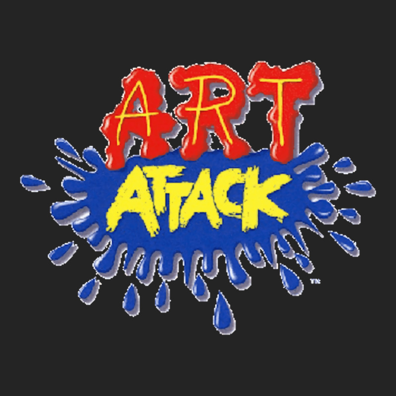 Art Attack  T Aesthetic 3/4 Sleeve Shirt | Artistshot