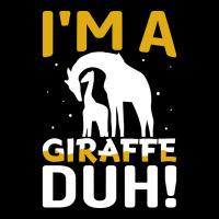 Hot Trend I'm A Giraffe Duh! - Giraffe Lover Funny Quotes Adjustable Cap | Artistshot