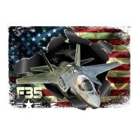 Limited Edition F-35 Lightning Air Force Military Veteran Pride Us Fla Long Sleeve Baby Bodysuit | Artistshot