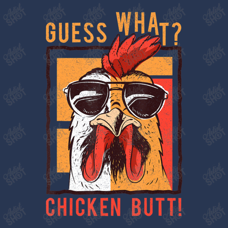 Guess What Chicken Butt! Dadsiblingsfriends Humor Ladies Denim Jacket by Min05 | Artistshot