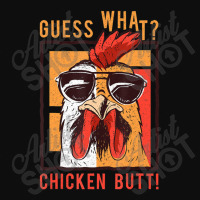 Guess What Chicken Butt! Dadsiblingsfriends Humor Crop Top | Artistshot