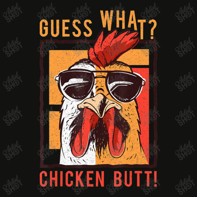 Guess What Chicken Butt! Dadsiblingsfriends Humor Scorecard Crop Tee by Min05 | Artistshot