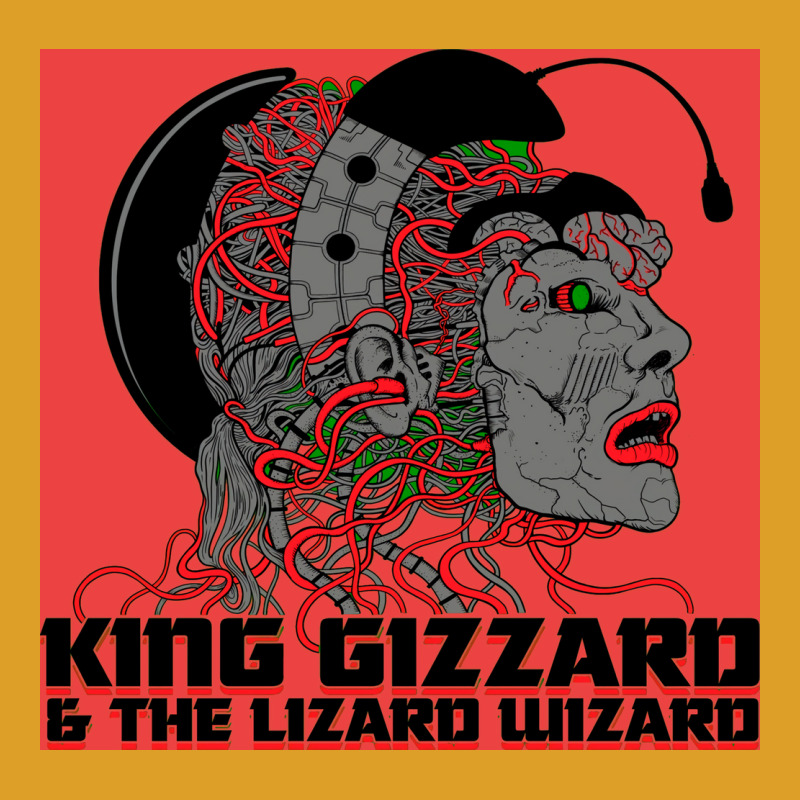 King Gizzard And The Lizard Wizard Usa Amp Canada 2019red Poster Music T-shirt | Artistshot